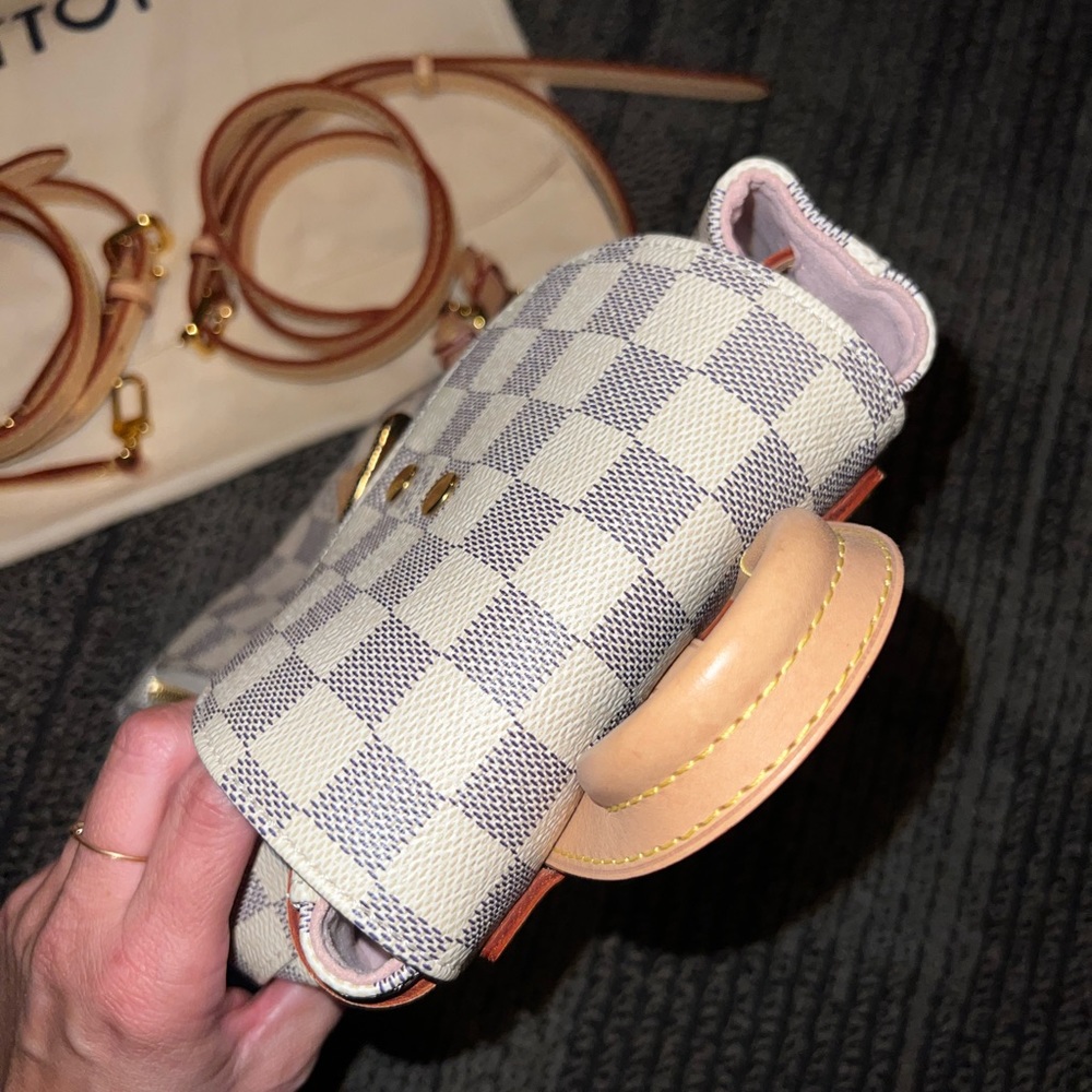 LOUIS VUITTON DAMIER AZUR SPERONE BB BACKPACK - Picture 5 of 11